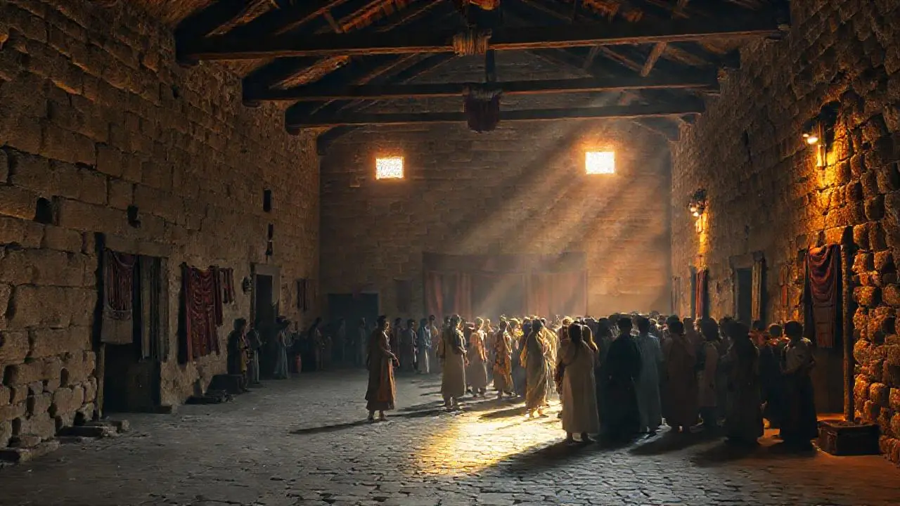 Ambiente antiguo, cálido y lleno de detalles