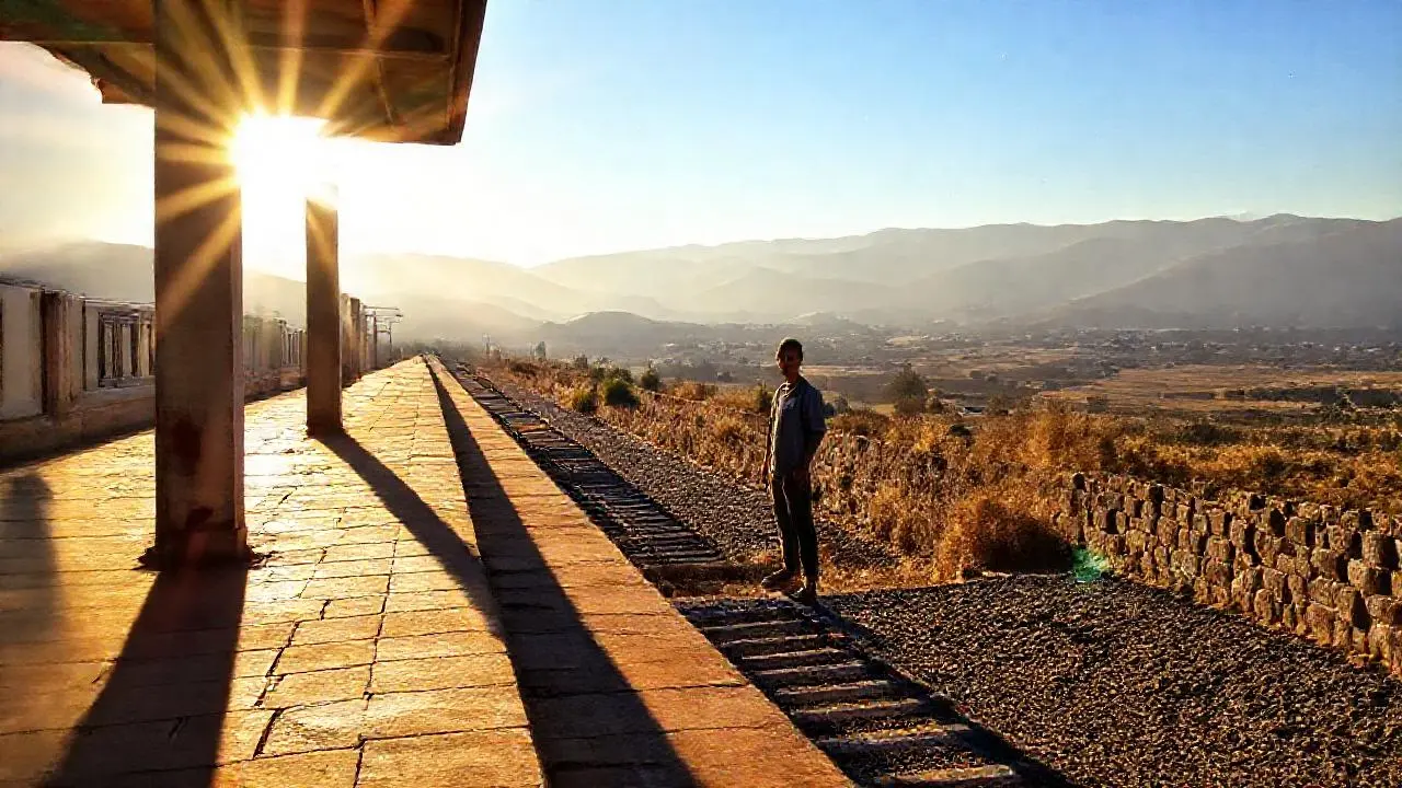 Calma y luz en un paisaje amplio