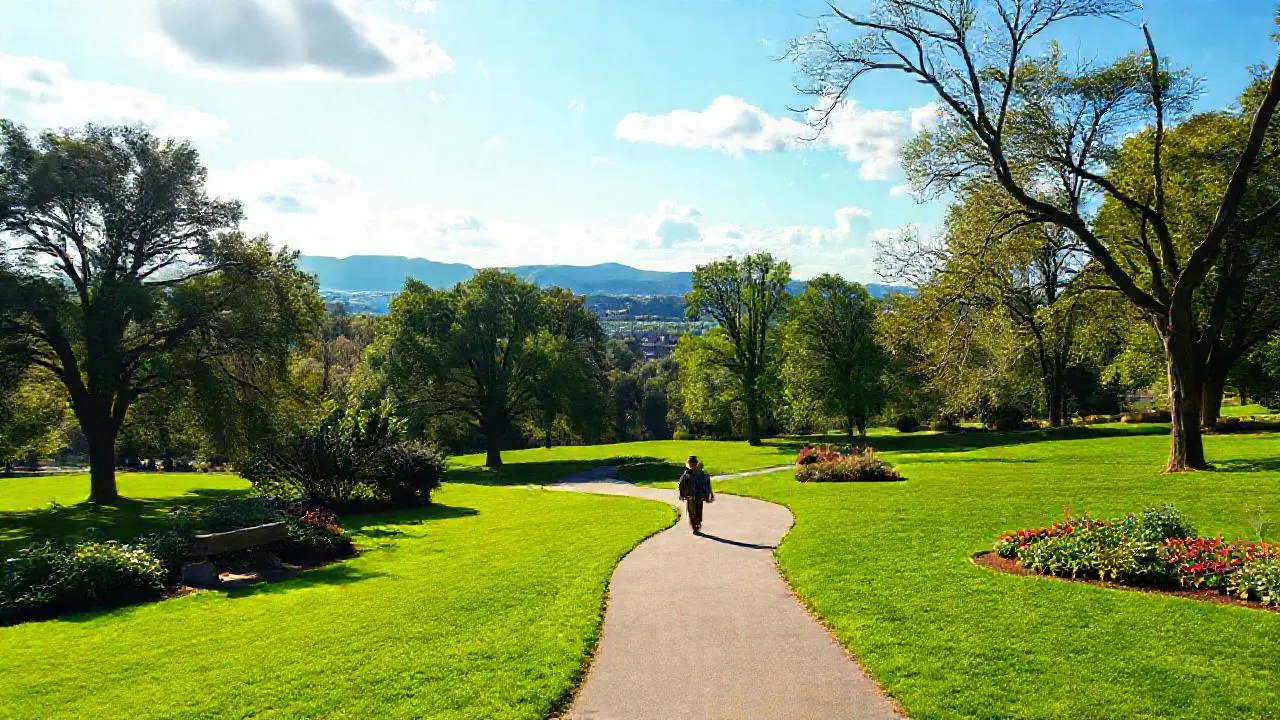 Un paisaje sereno y natural se revela