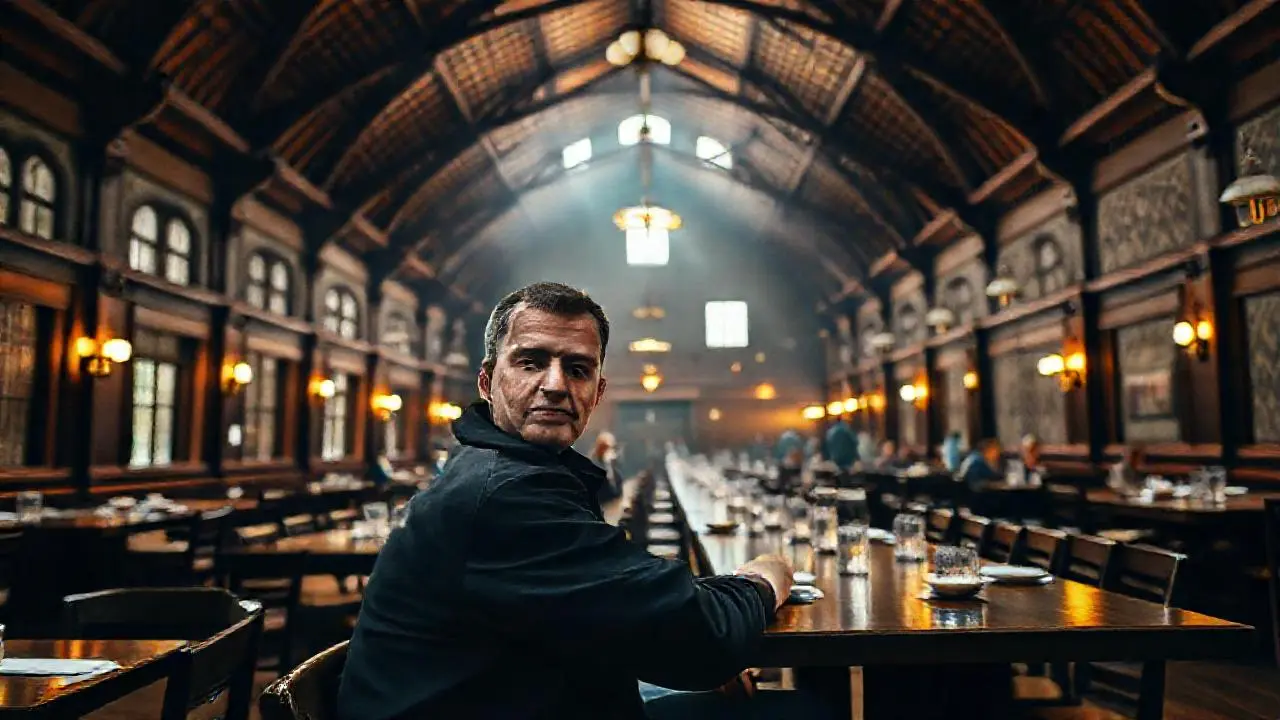 Ambiente clásico, cálido y ligeramente difuso