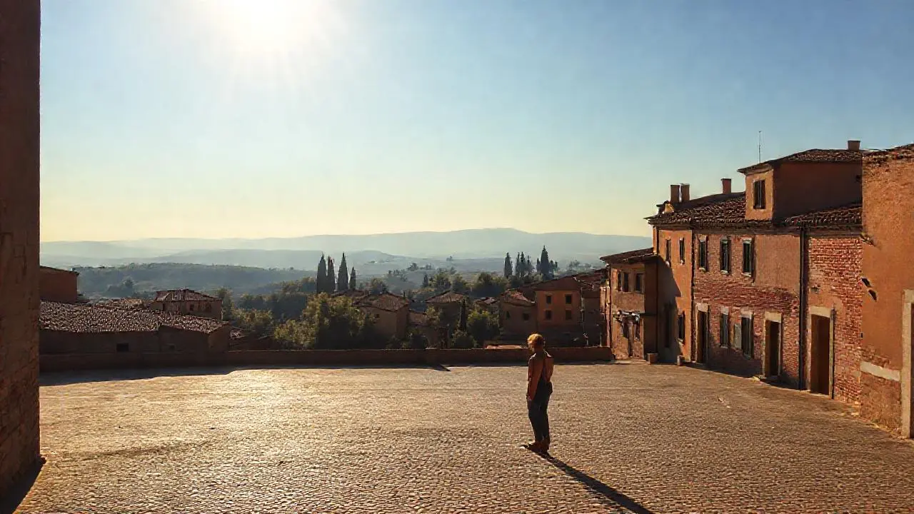 Paz toscana, luz y tranquilidad