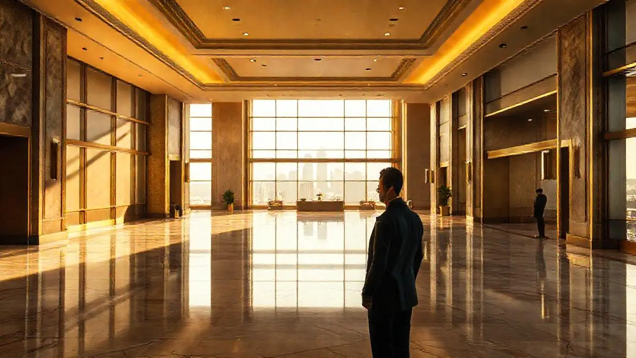 Espacio interior sereno y elegante