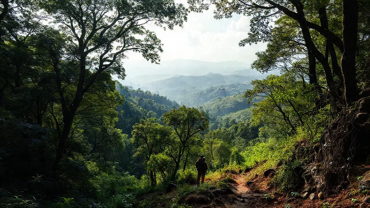 Paisaje natural extenso y sereno
