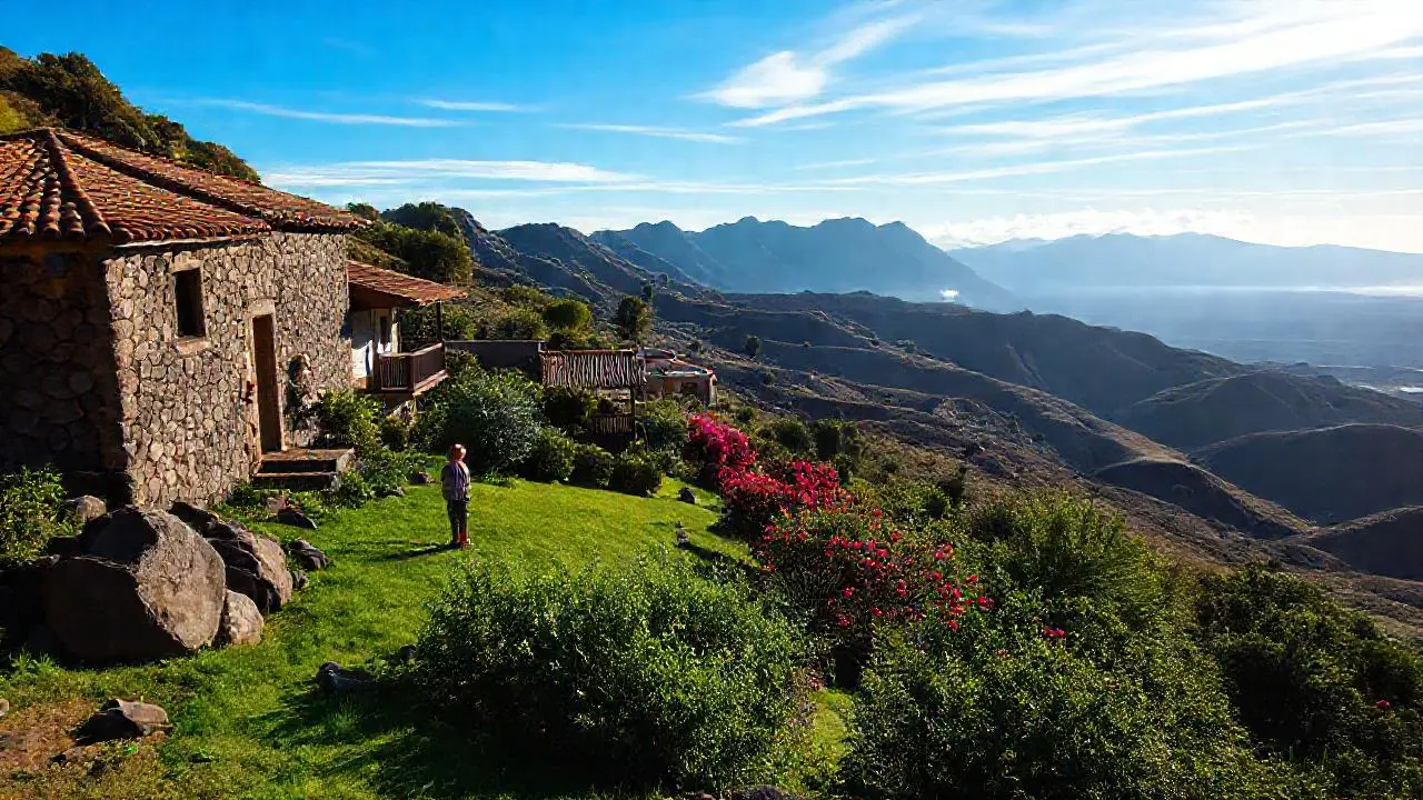 Paz y belleza en un paisaje canario