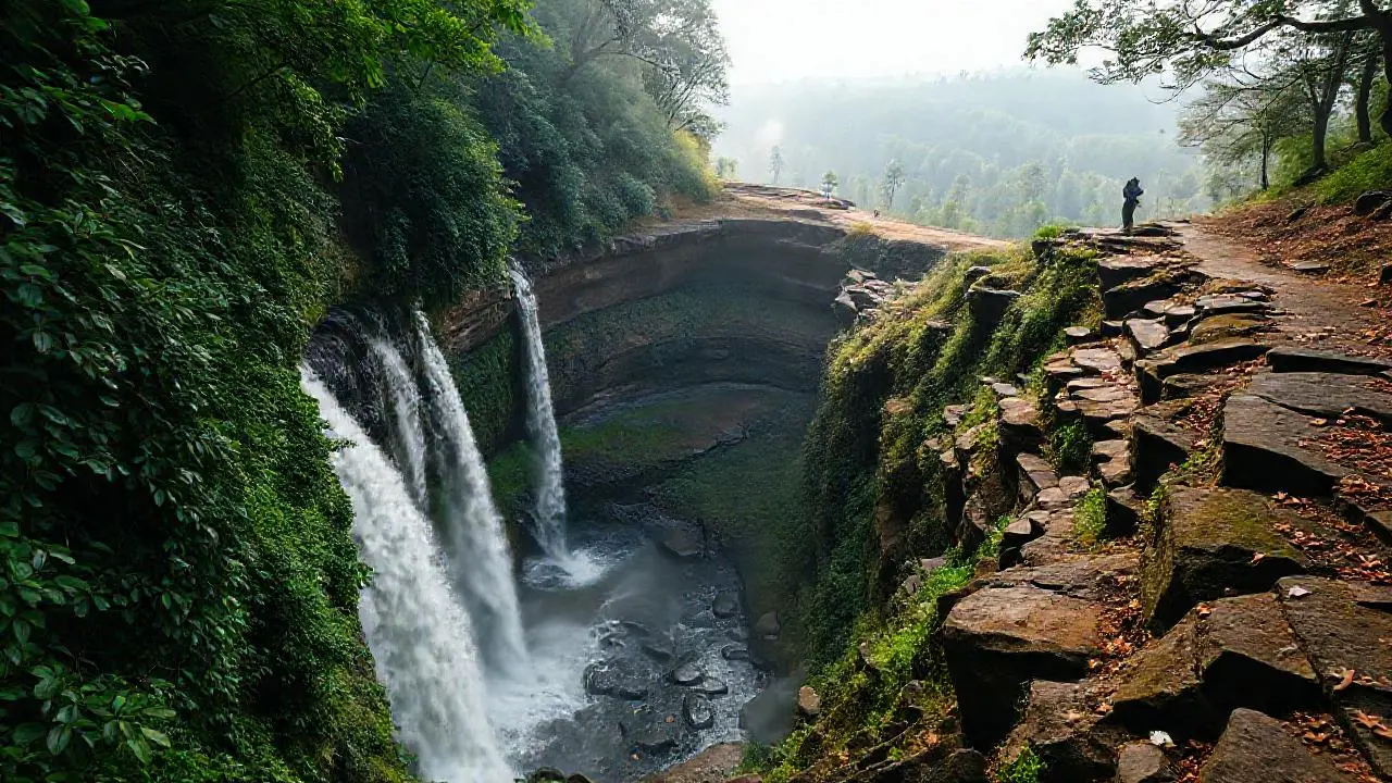 Profunda naturaleza salvaje, serena y misteriosa