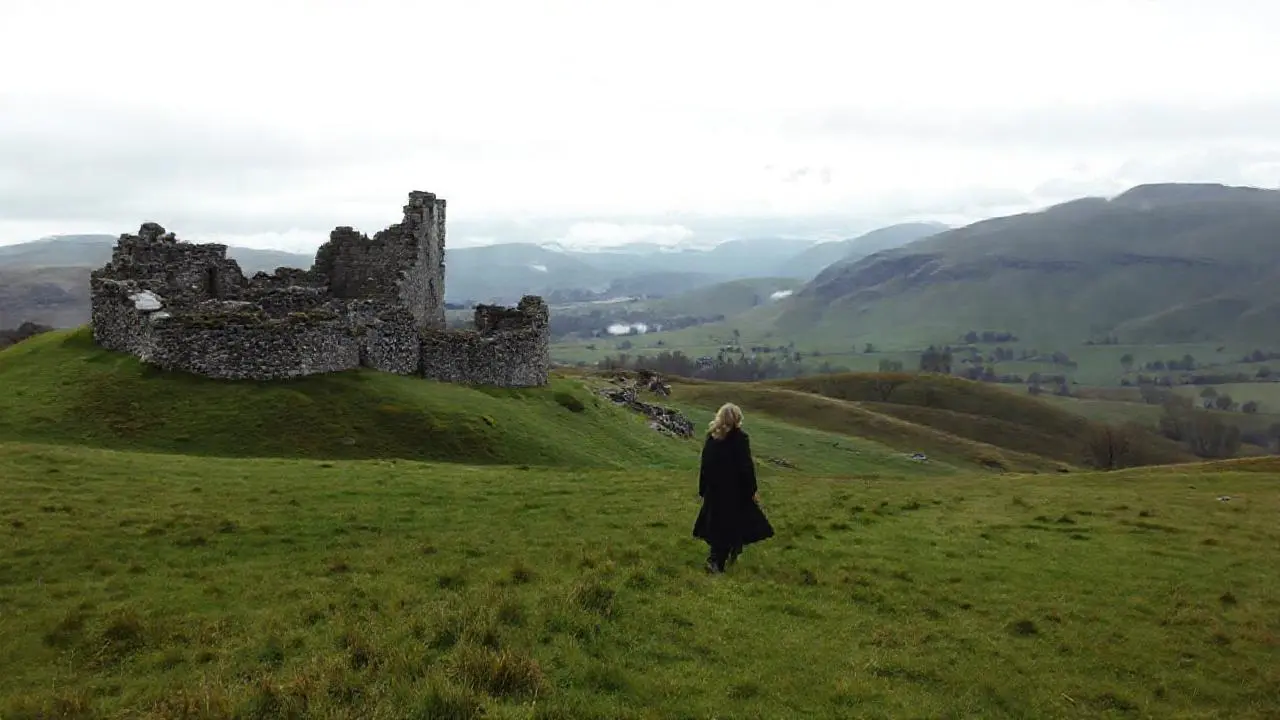 Paisaje tranquilo, vasto y melancólico