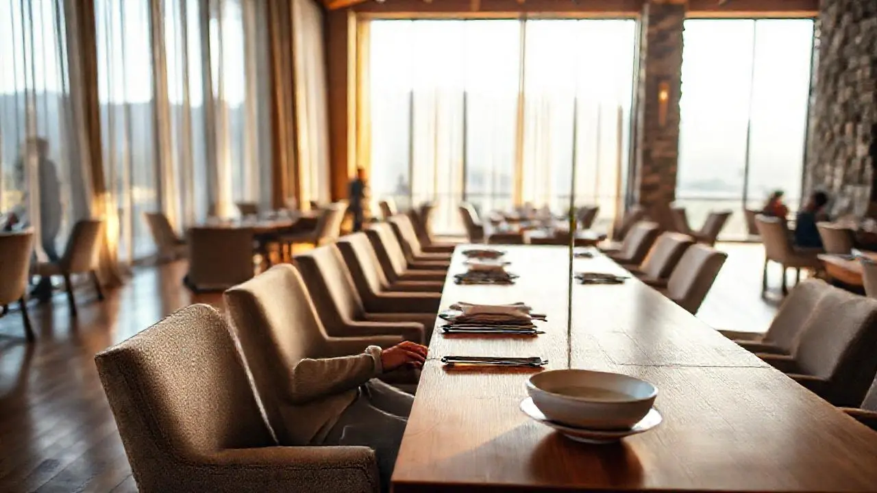 Luminosa y serena atmósfera matutina