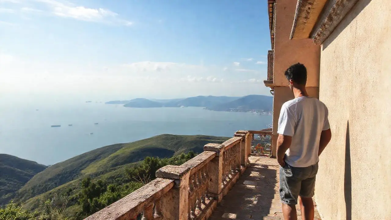 Paz visual en un paisaje natural