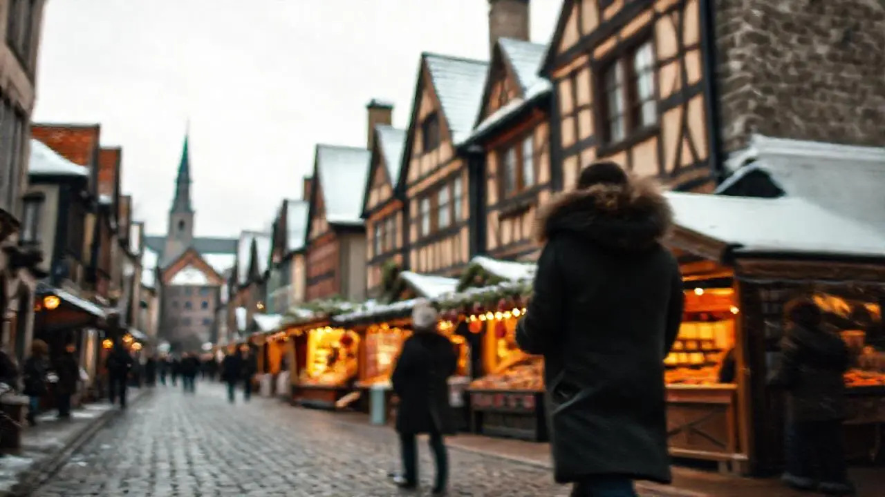 Invierno urbano, nostálgico y ligeramente borroso