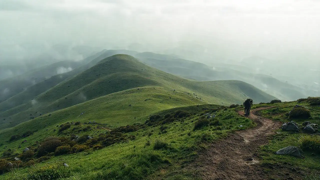 Un paisaje sereno y extenso