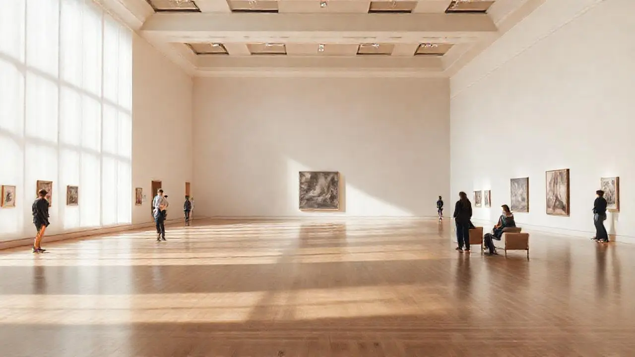 Calma, luz y espacio amplios