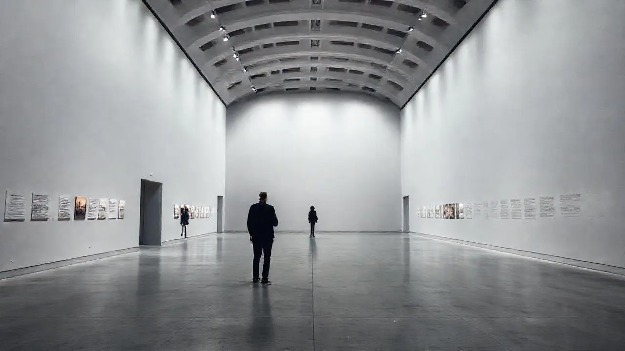 Espacio vasto, sereno y silenciosamente imponente
