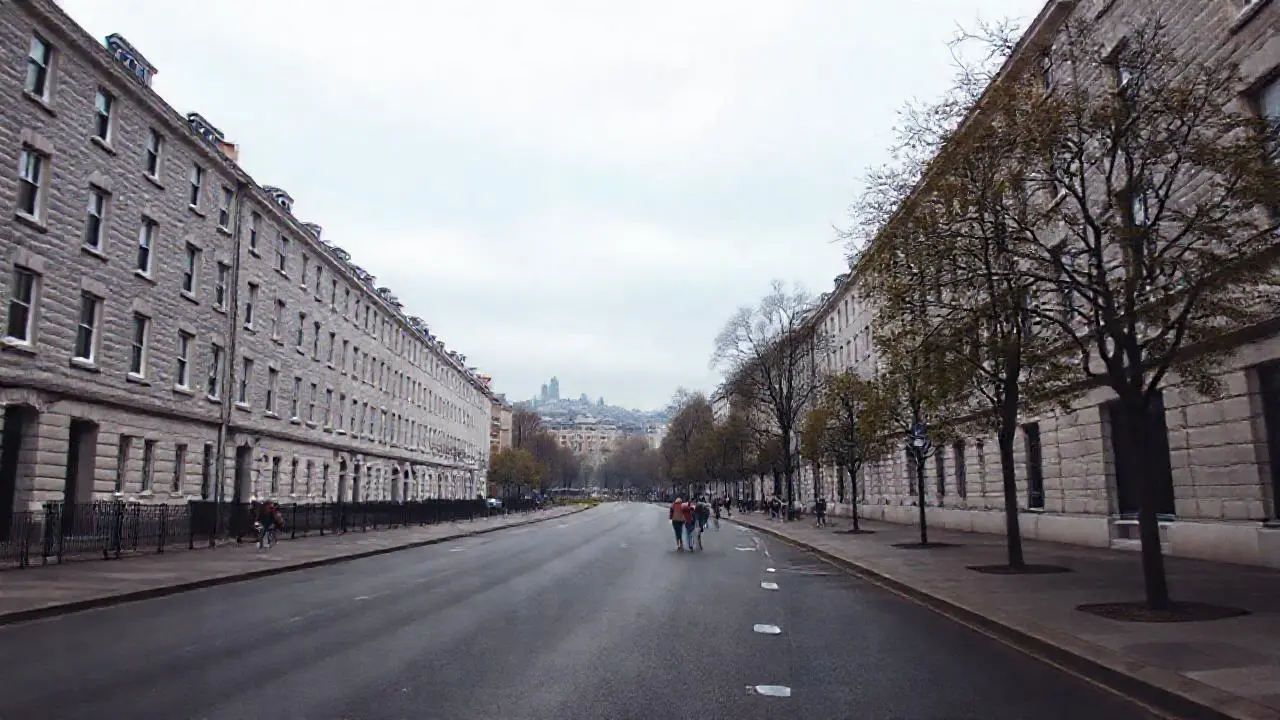 Tranquila y urbana atmósfera, luminosa y espacial