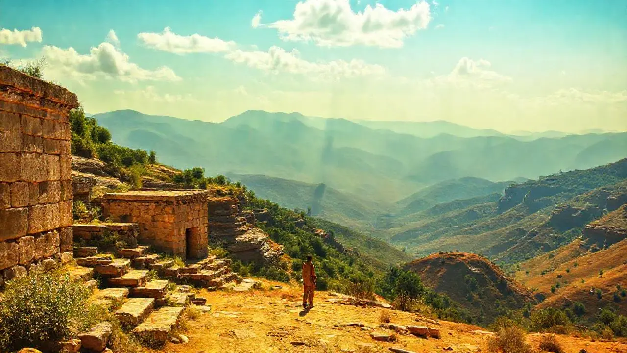 Paisaje natural sereno y vasto