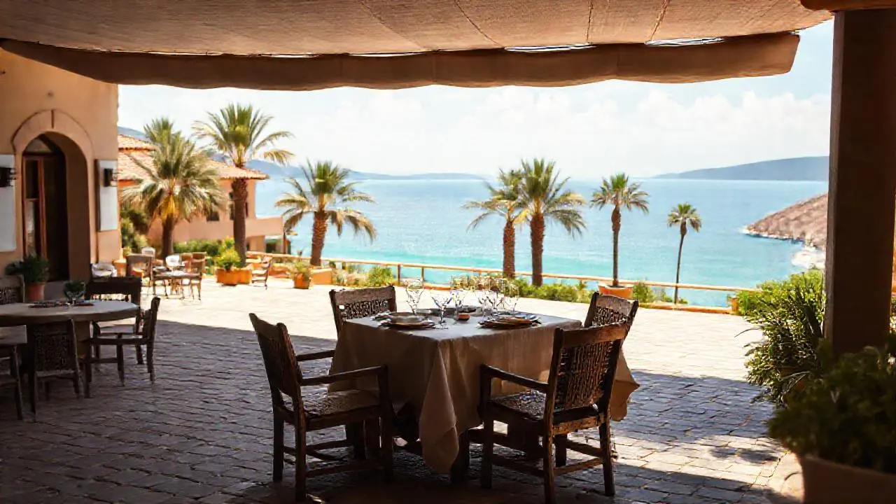 Paz relajante en un paisaje soleado