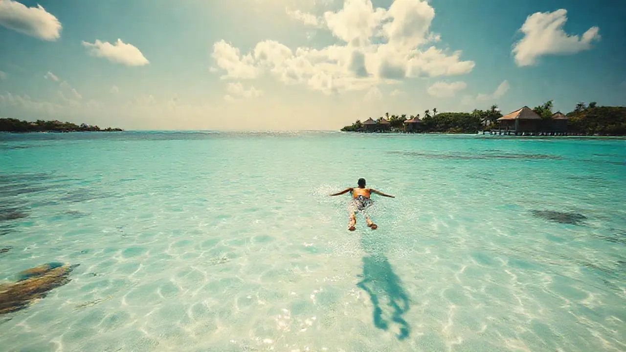 Aguas turquesas y un paraíso tropical