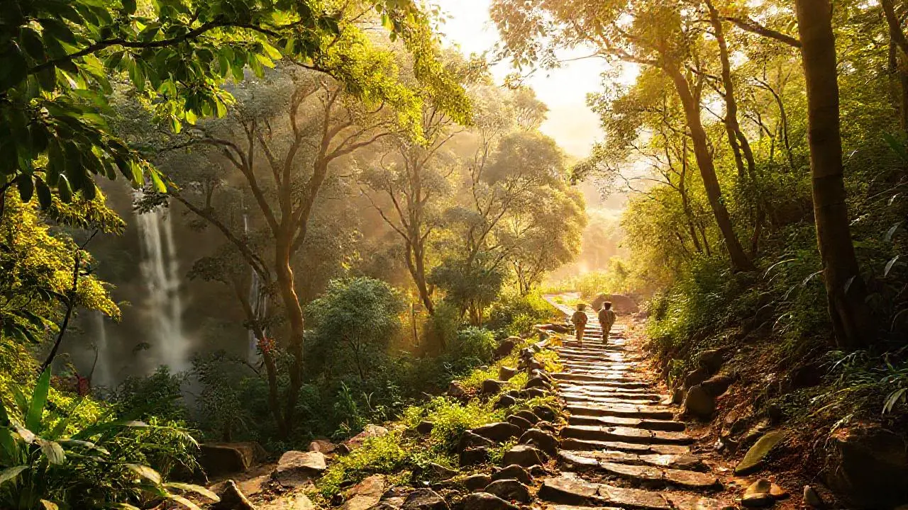 Selva exuberante, húmeda y misteriosa