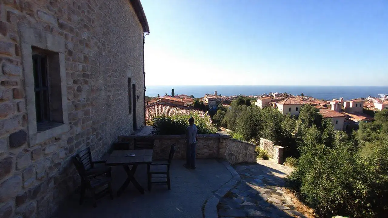 Paz y calma en un paisaje mediterráneo