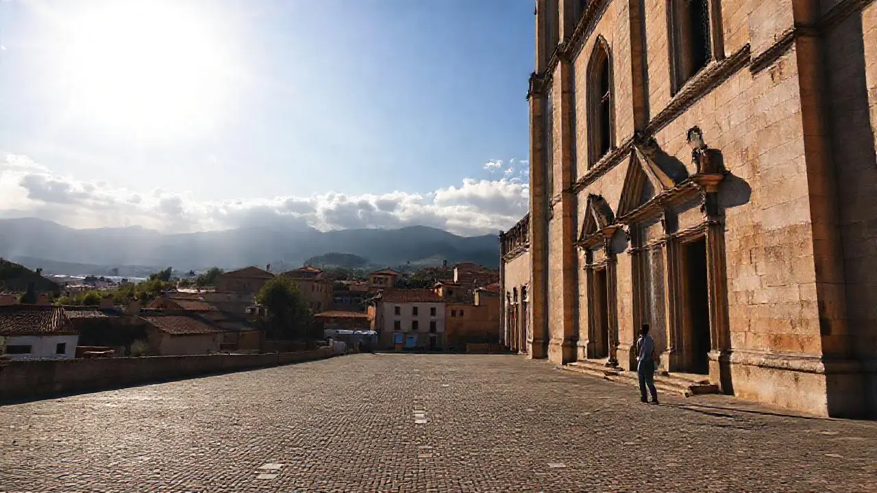 Armonía serena en un paisaje amplio