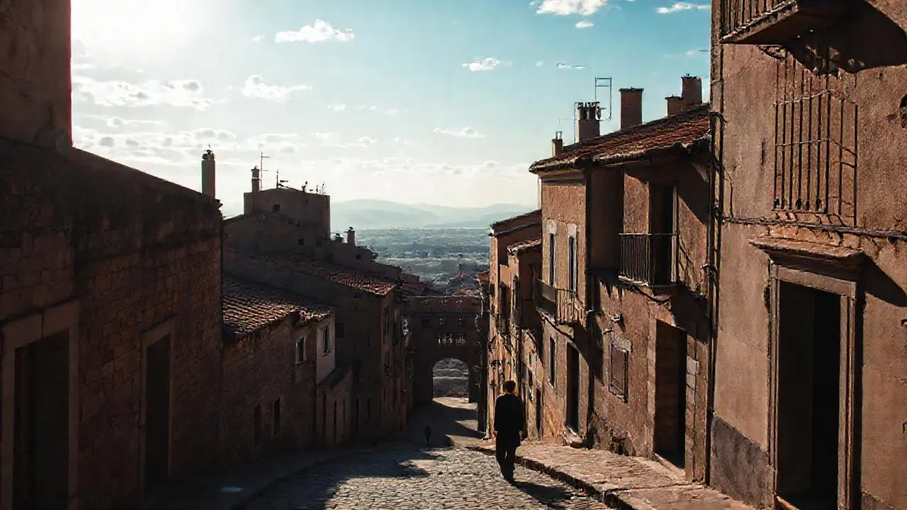 Pueblo antiguo, tranquilo y lleno de historia