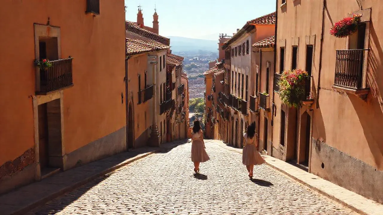 Calma española bajo la luz suave