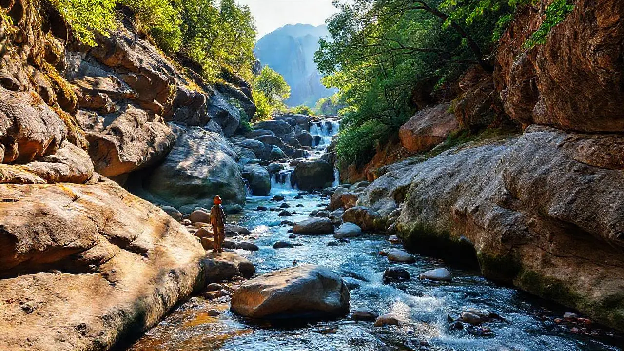 Un paisaje natural sereno y vibrante