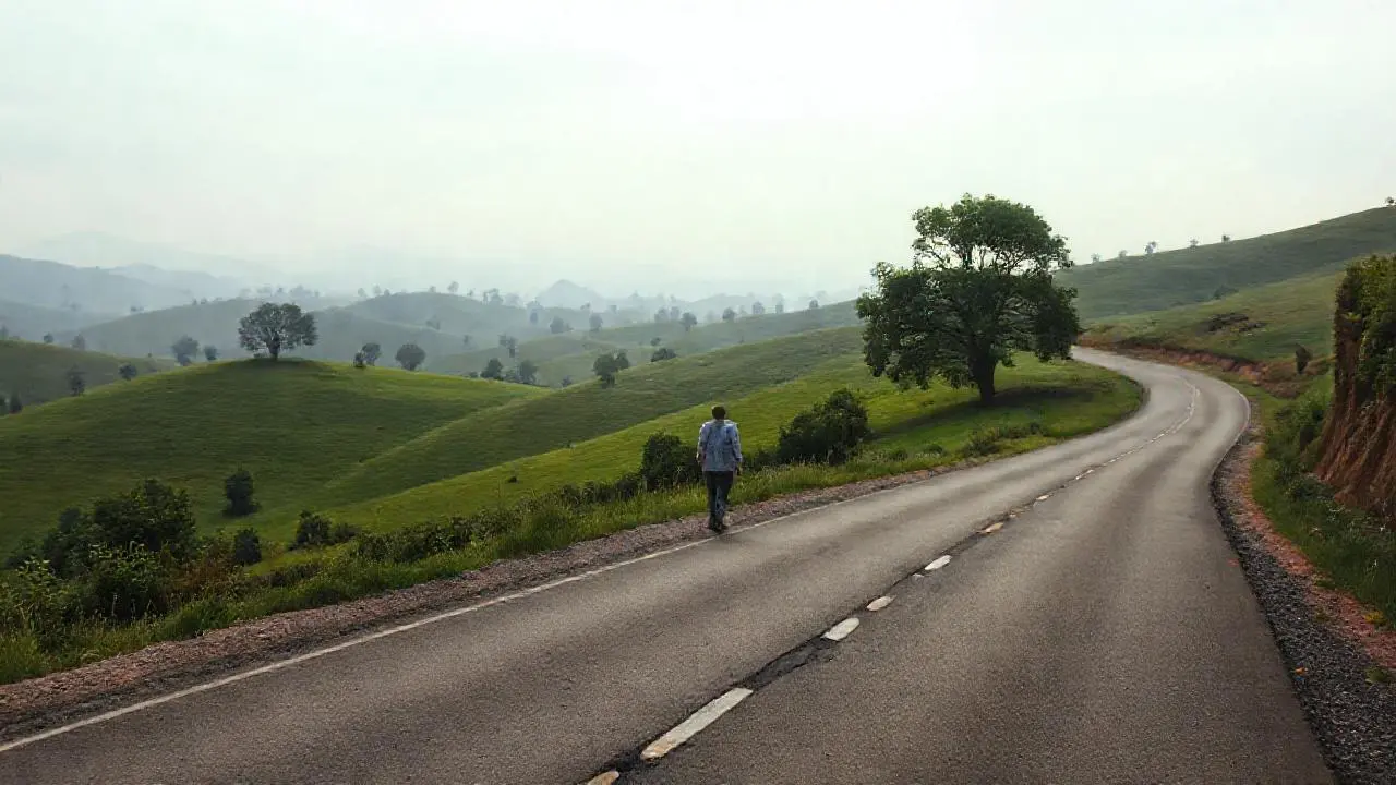 Paisaje natural sereno y amplio