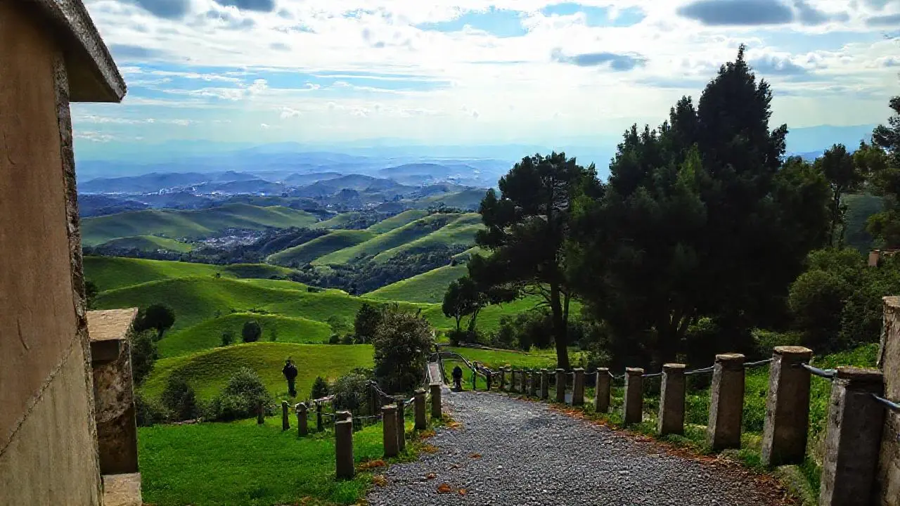 Paisaje sereno, vasto y natural