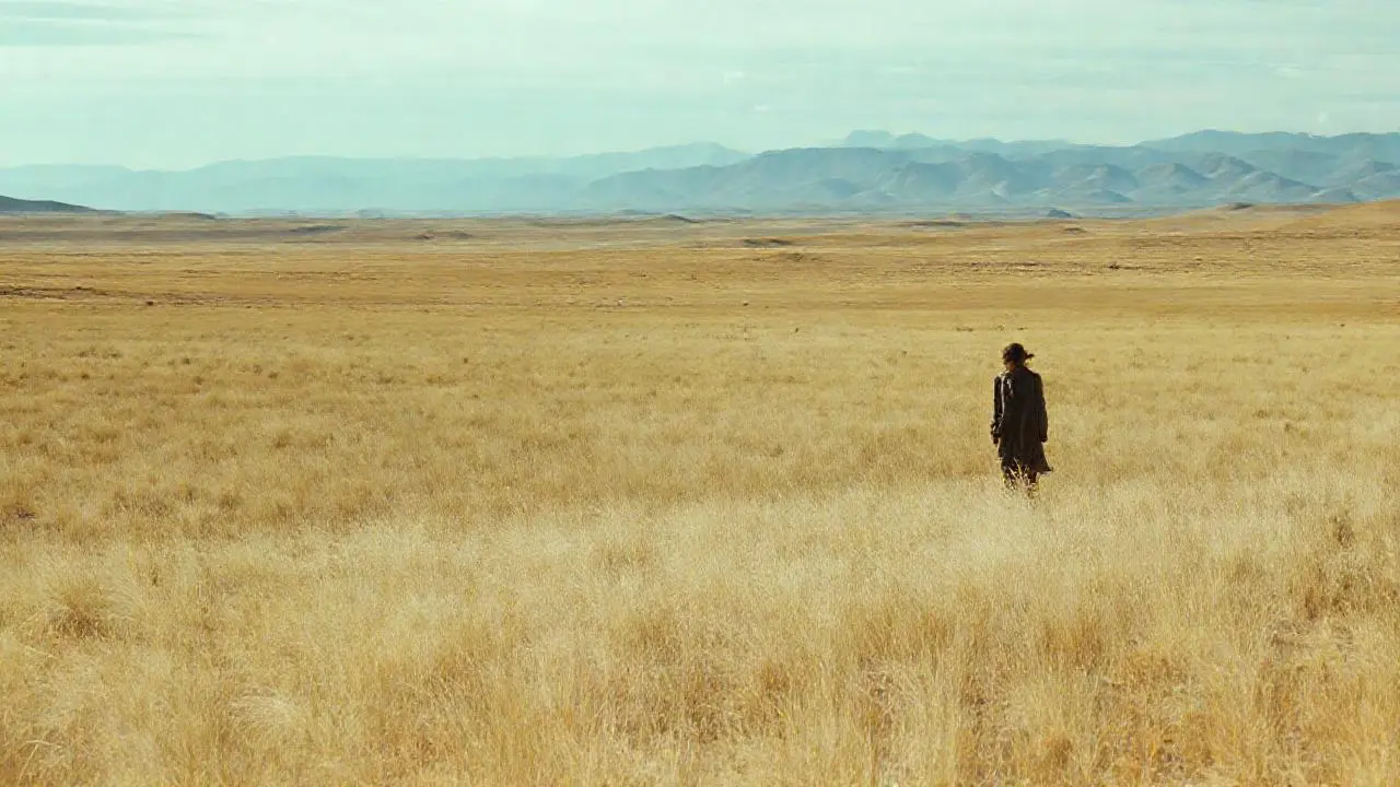 Paisaje árido, amplio y silencioso