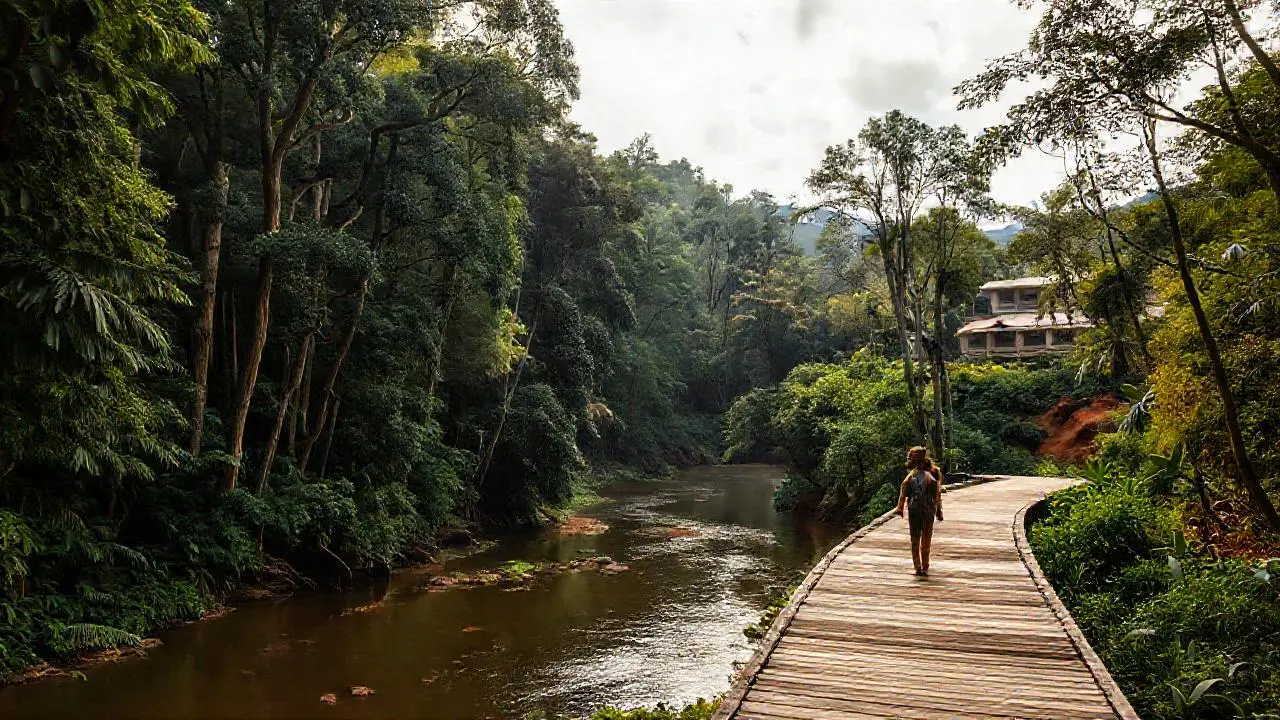 Selva exuberante, tranquila y con profundidad