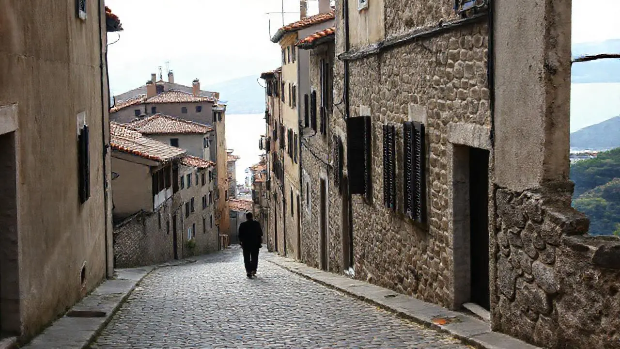 Pueblo antiguo, tranquilo, con historia y profundidad