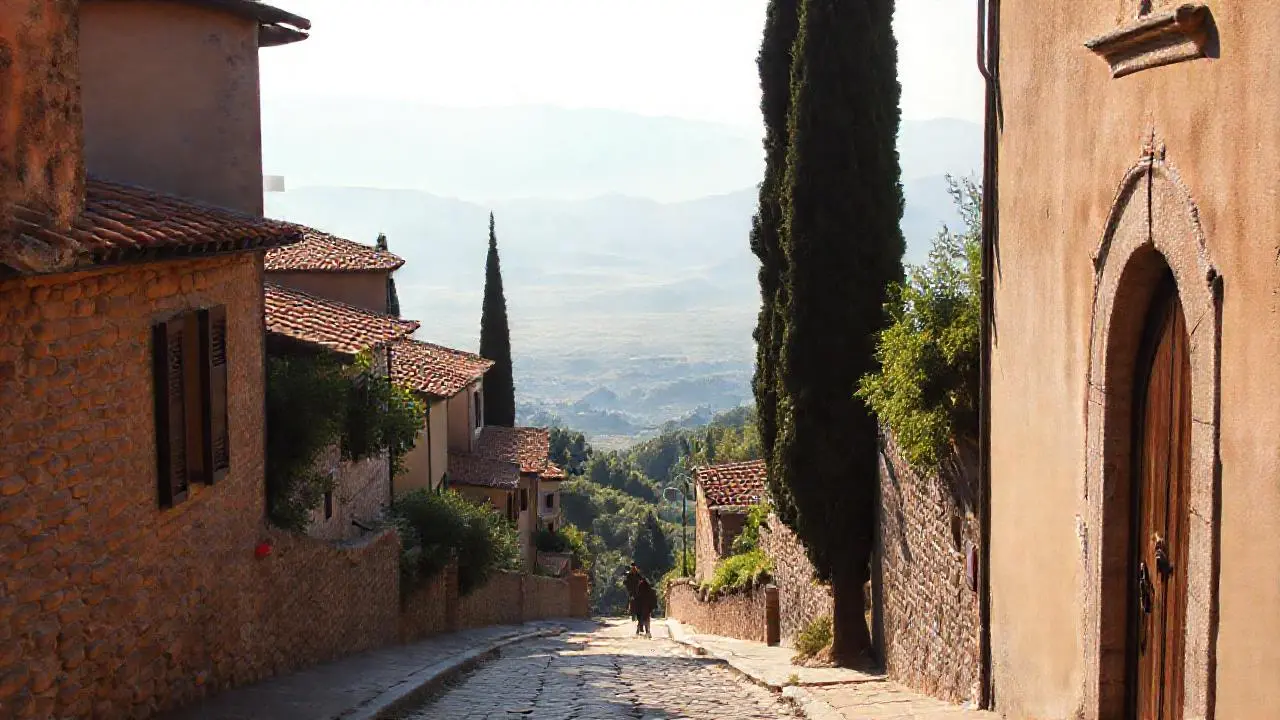 Paz rural, luz suave y paisaje profundo