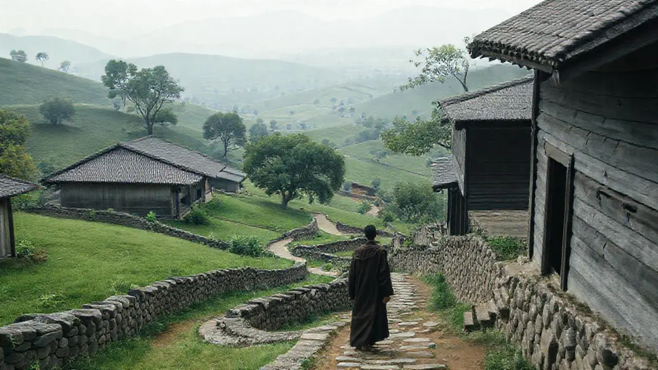 Paz rural, melancólica y serena