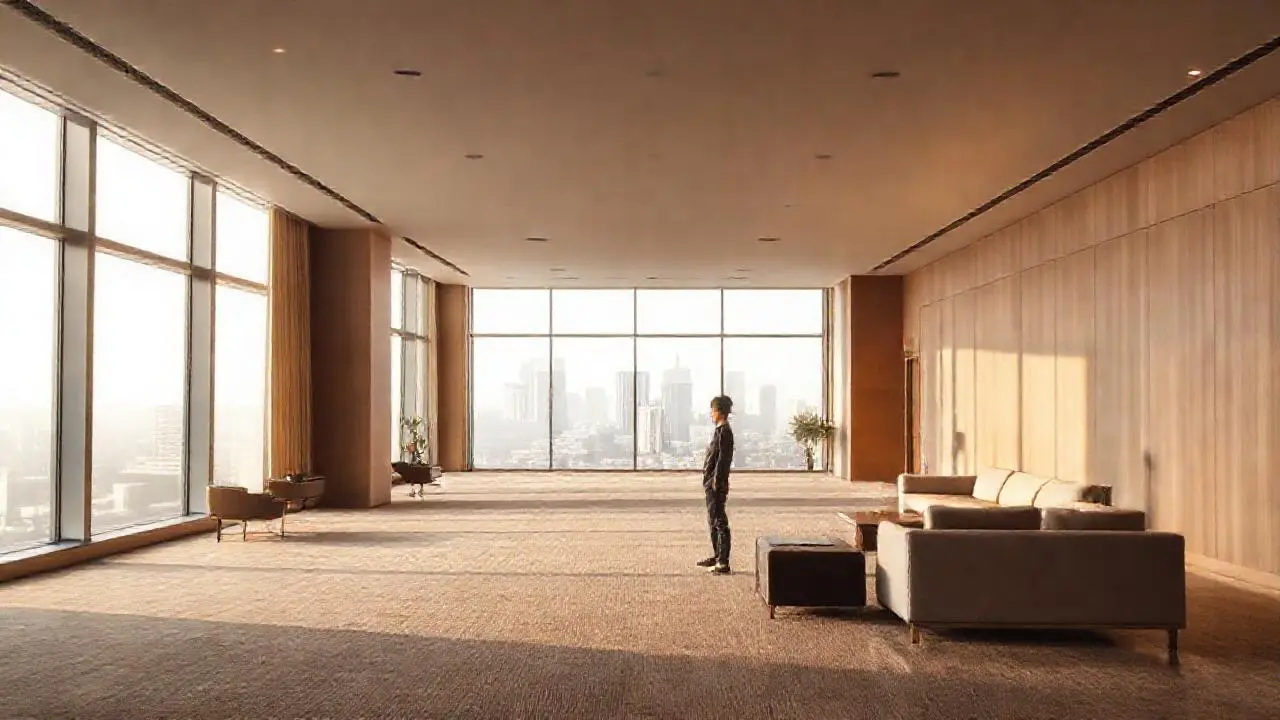 Ambiente sereno, elegante y espacioso