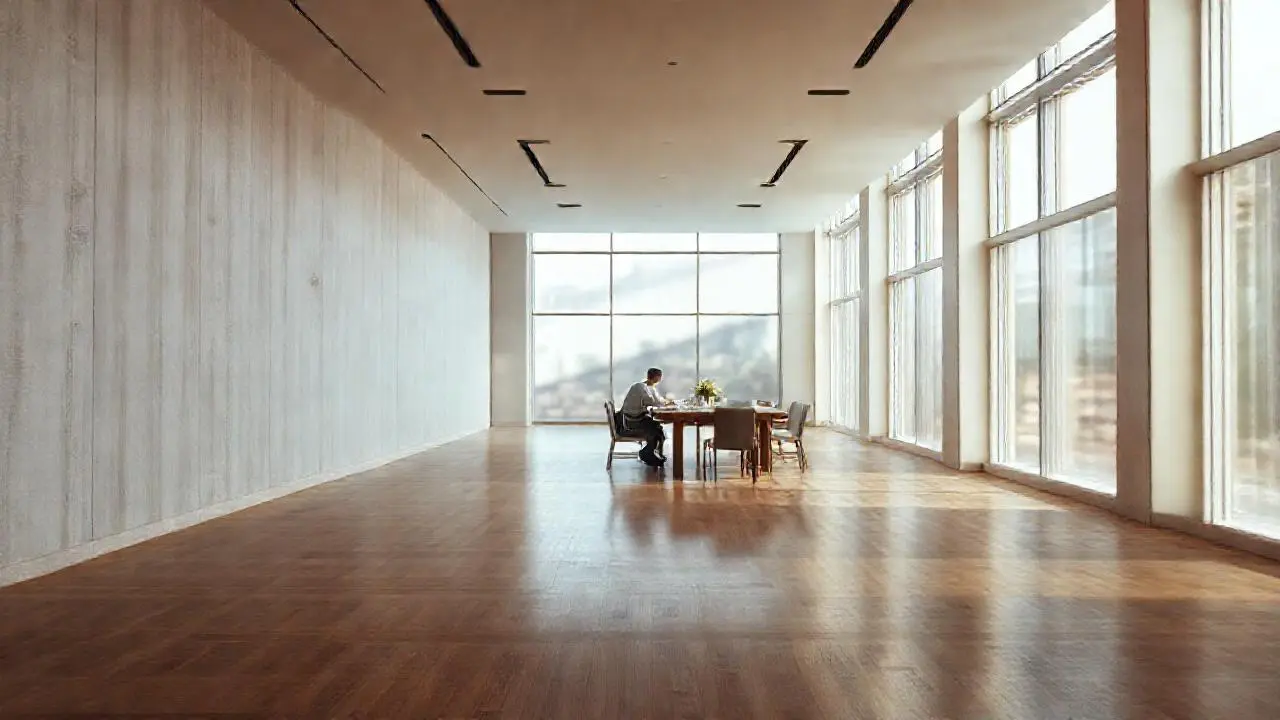 Ambiente sereno, amplio y detallado