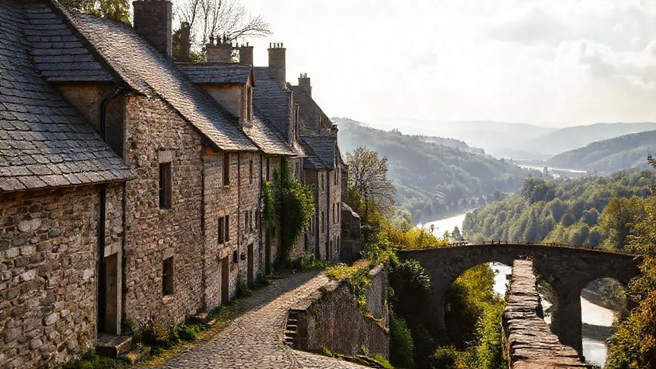 Paz rural, belleza atemporal y tranquila