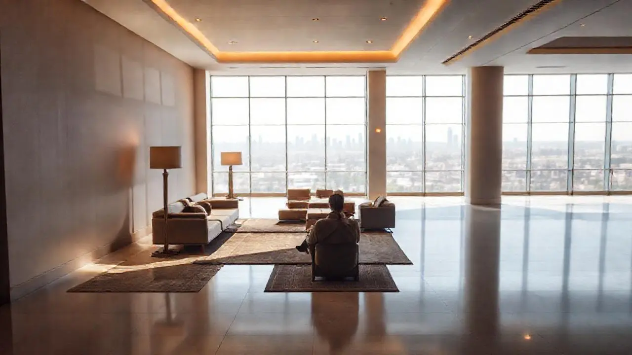 Ambiente relajado, amplio y luminoso