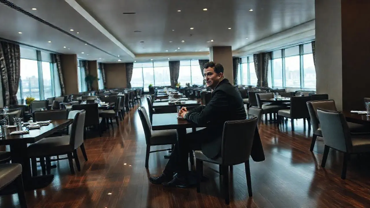 Ambiente elegante, tranquilo y diáfano