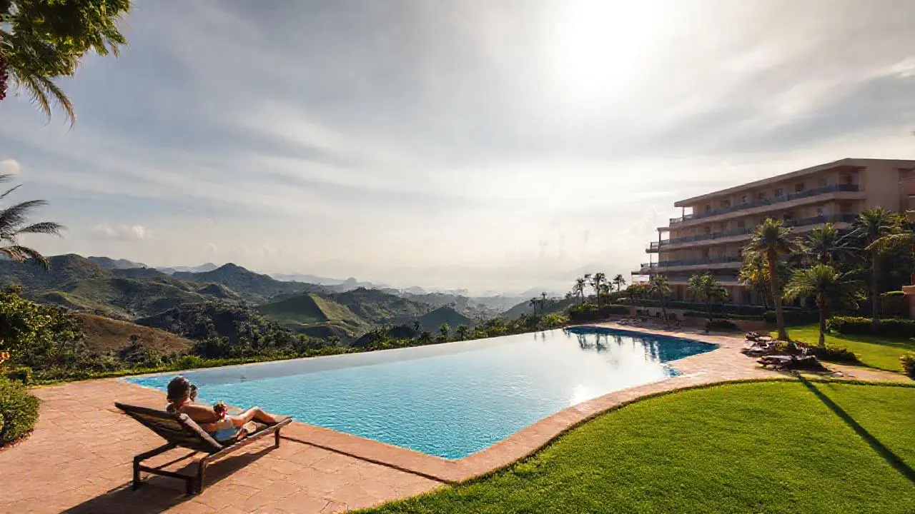 Paz y lujo en un paisaje tropical