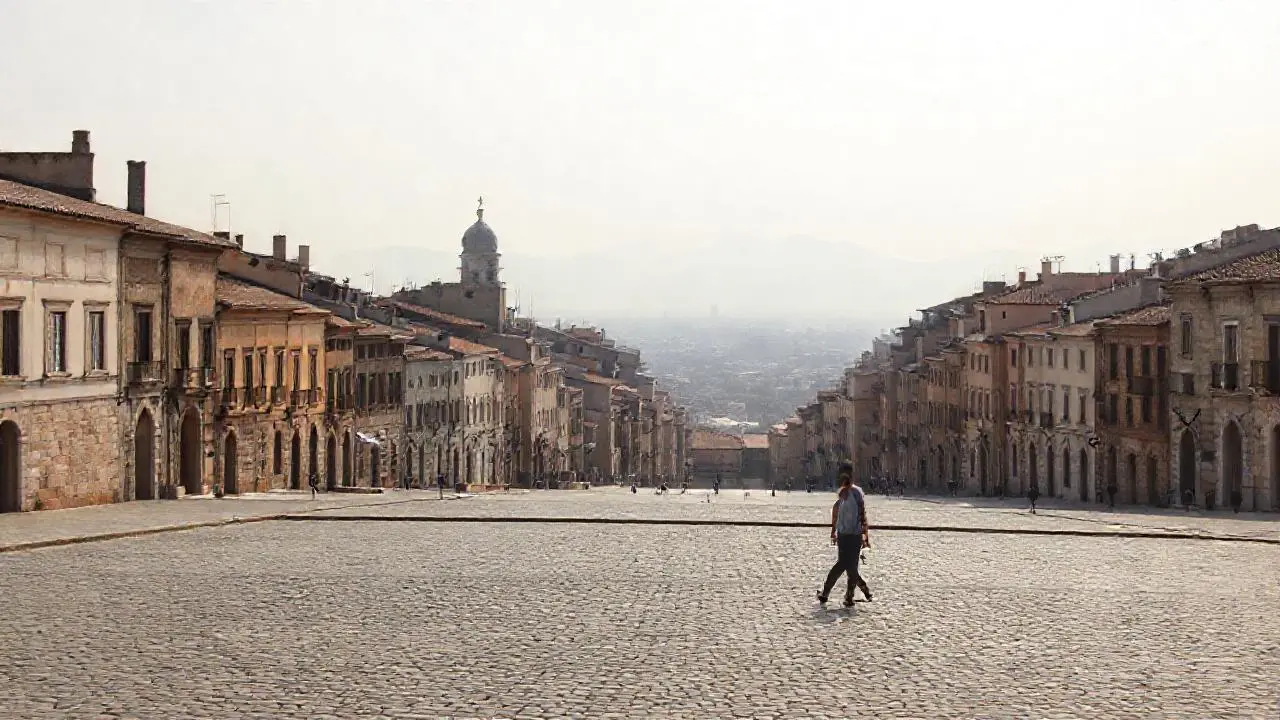 Paz urbana en un paisaje difuso