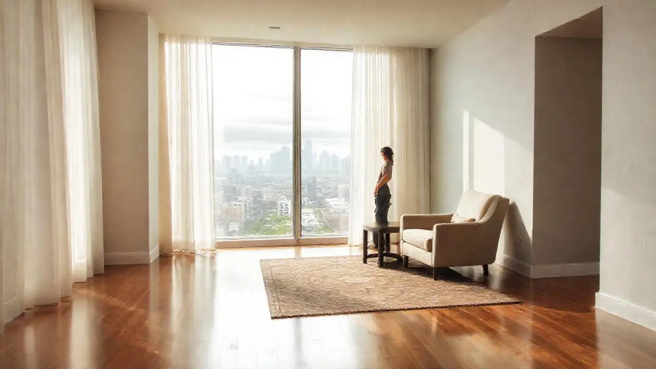 Tranquilidad elegante en un espacio luminoso