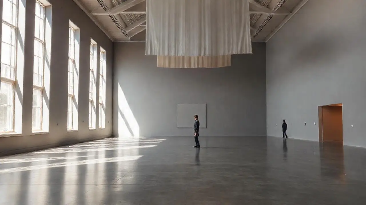 Amplio, silencioso y lleno de arte
