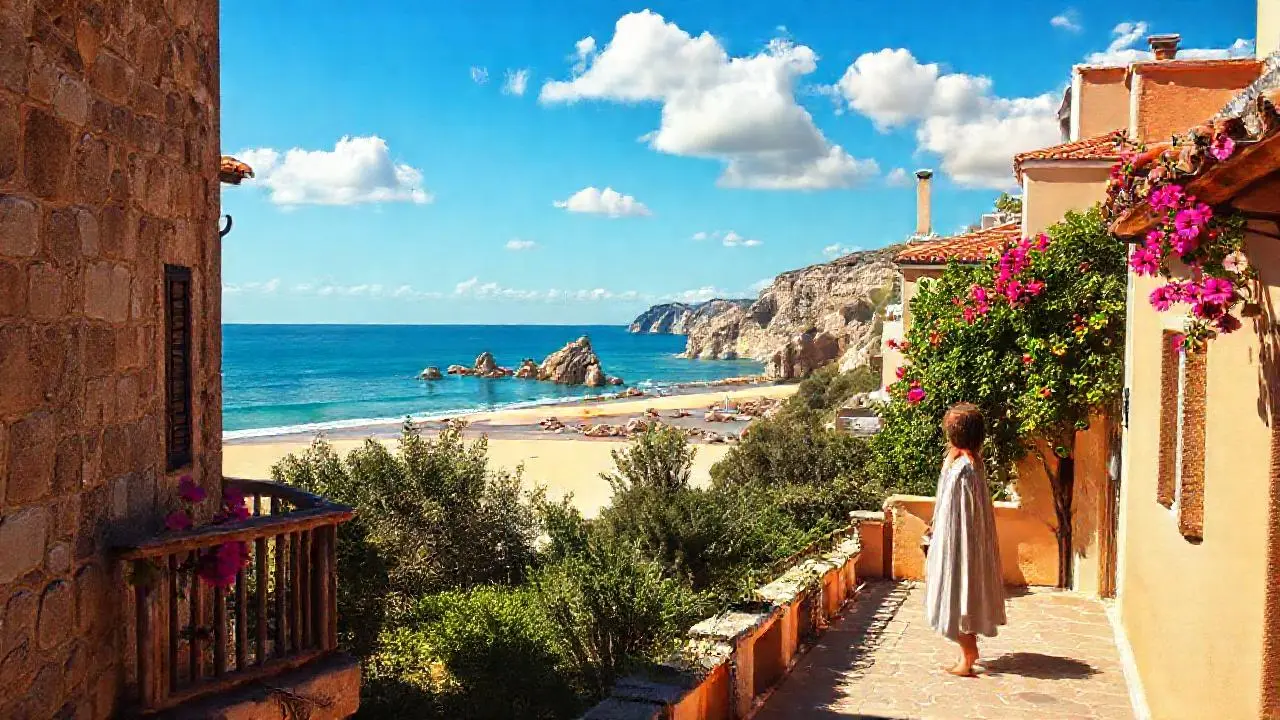 Paz mediterránea, luz cálida y relajación