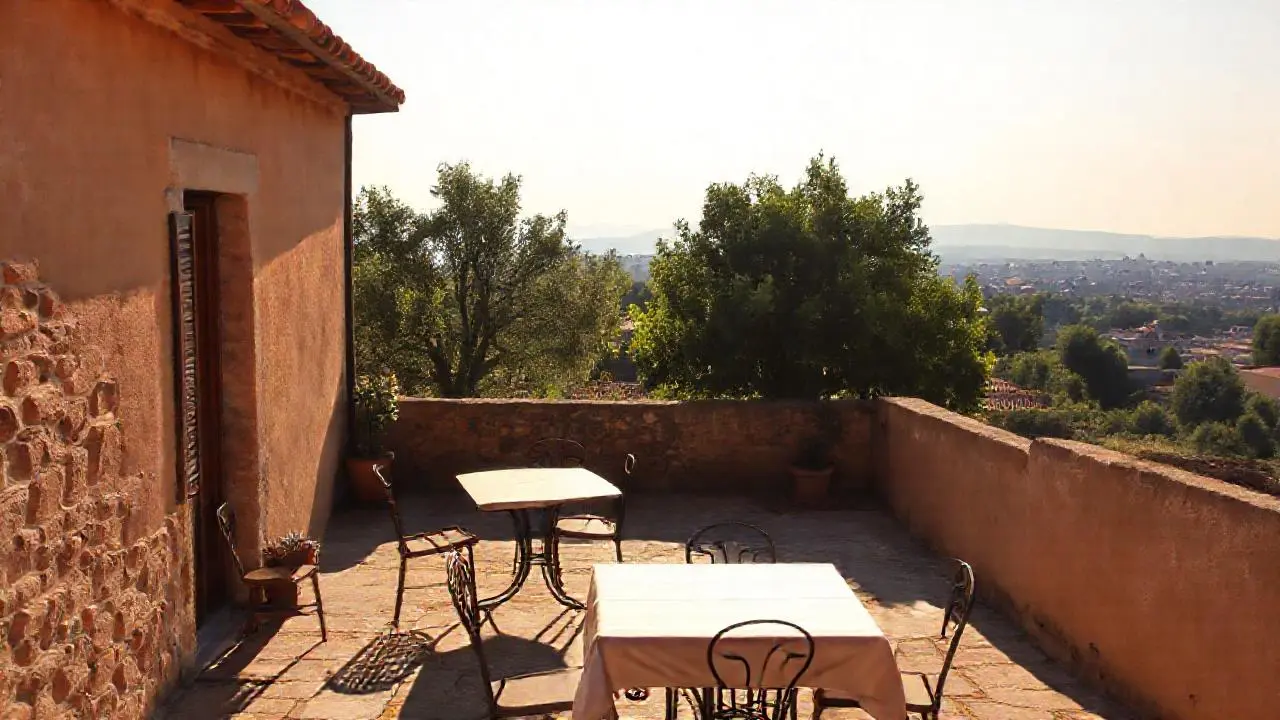 Paz rural, luz cálida y serenidad