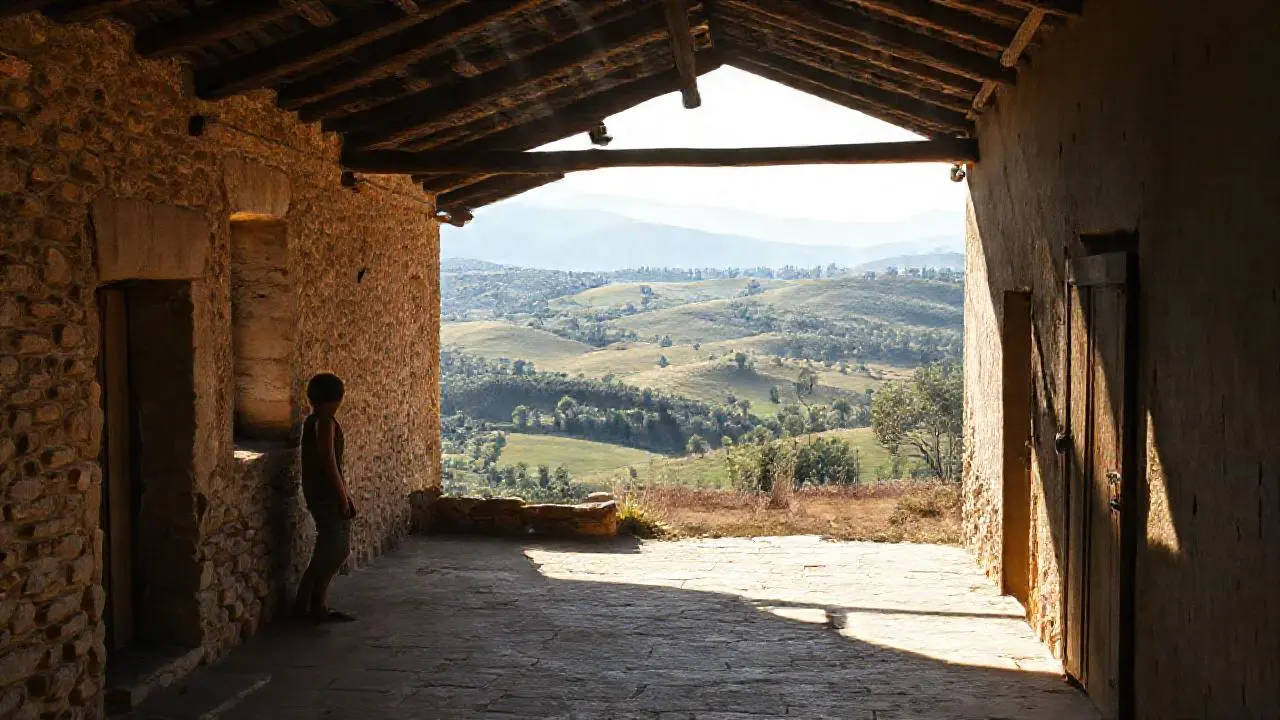 Un espacio rústico, tranquilo y lleno de luz
