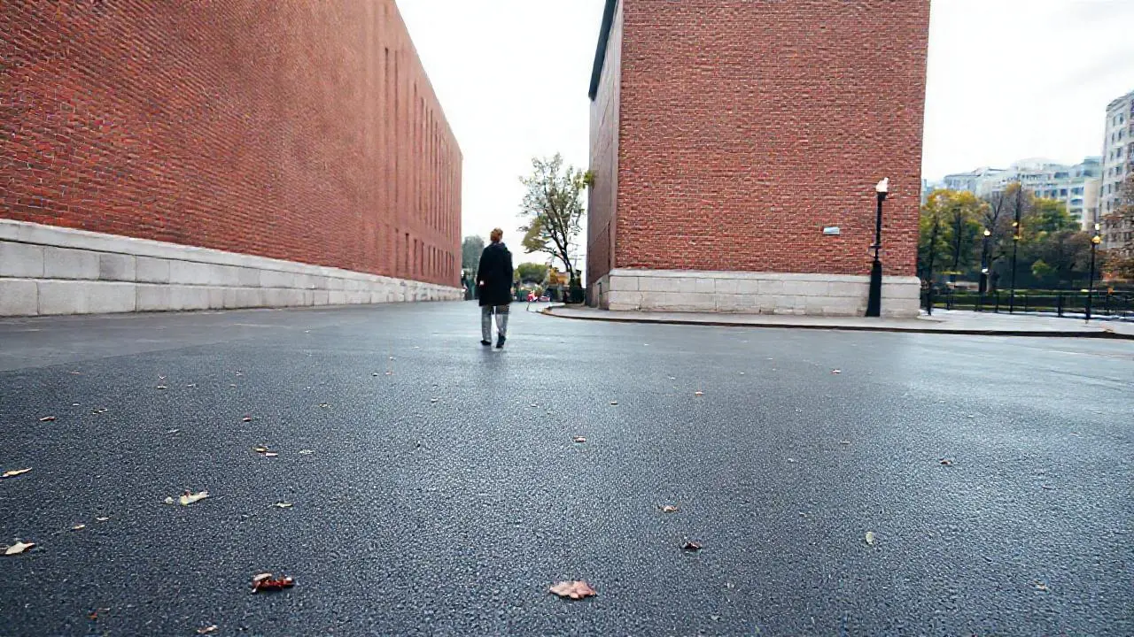 Calma urbana, luz suave y natural