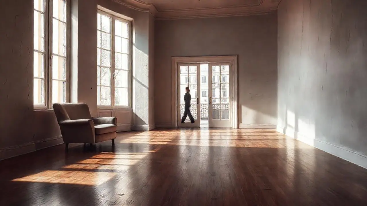 Luz tenue, espacio y calma parisina