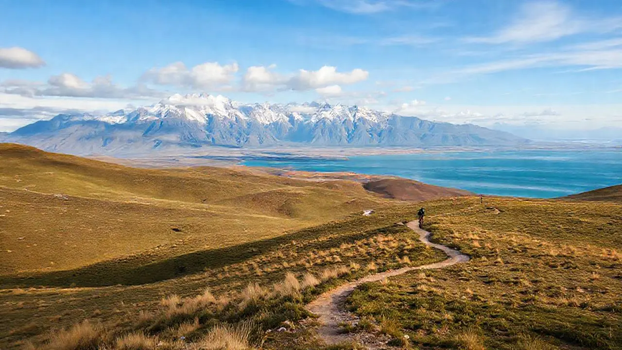 Paisaaje patagónico, vasto, sereno y distante