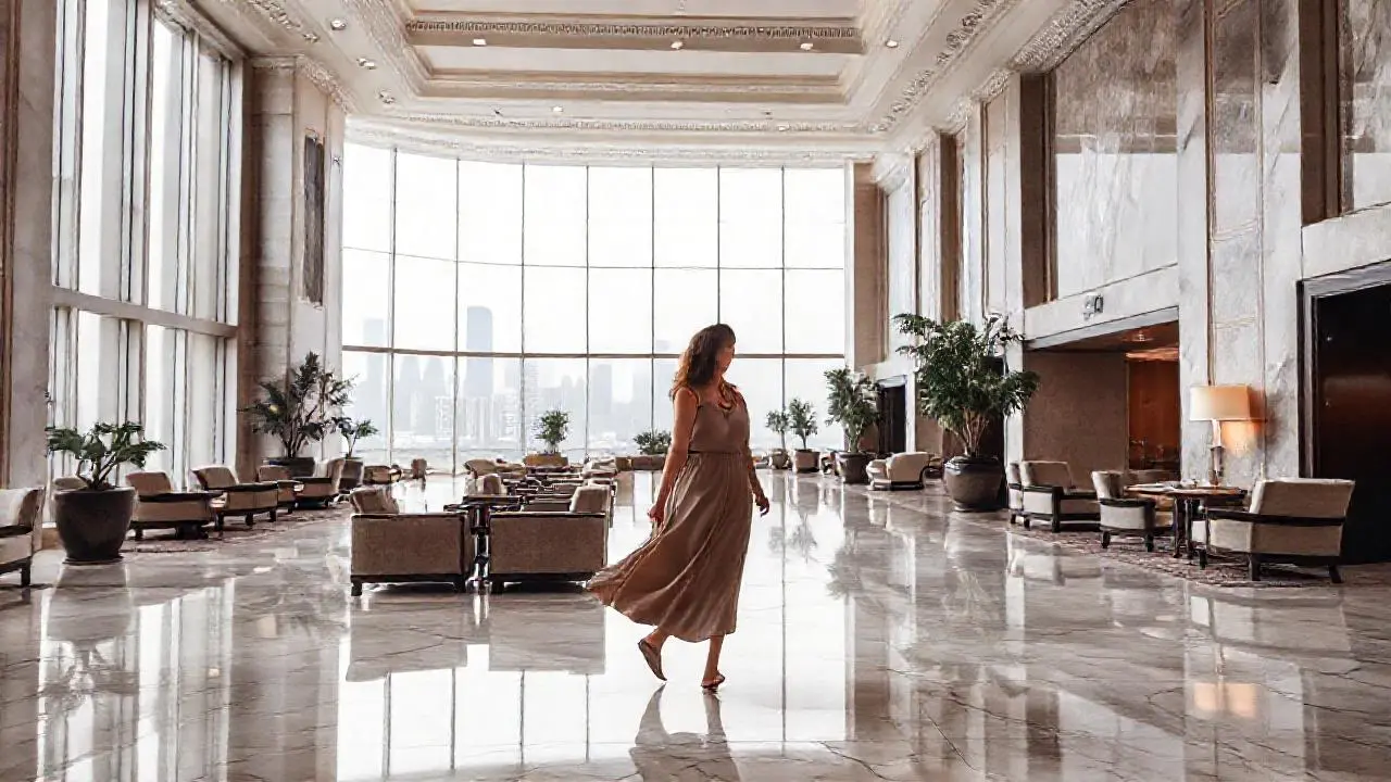 Ambiente lujoso, sereno y amplio