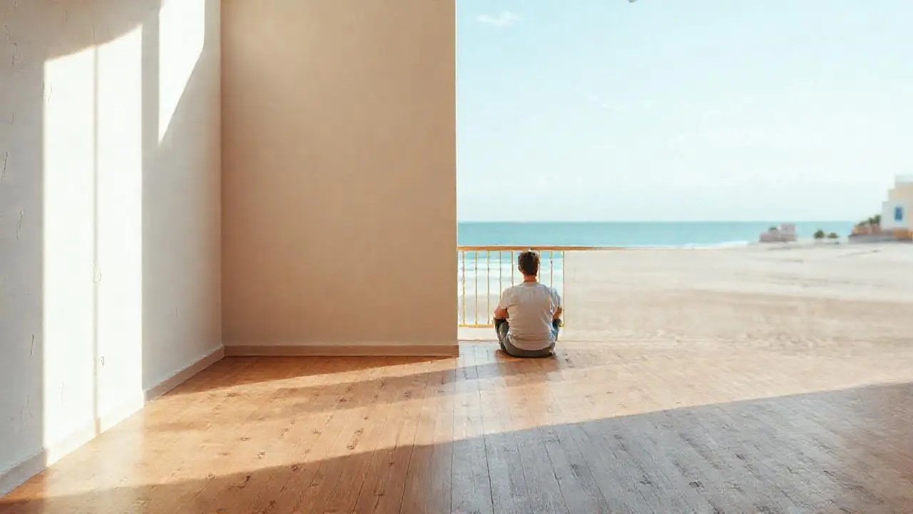 Ambiente tranquilo, luz suave y espacio amplio